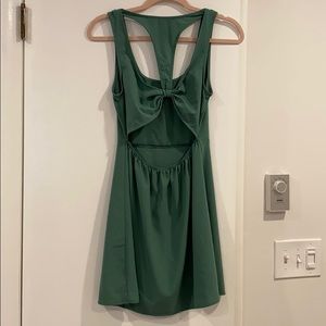 lulu open back dress